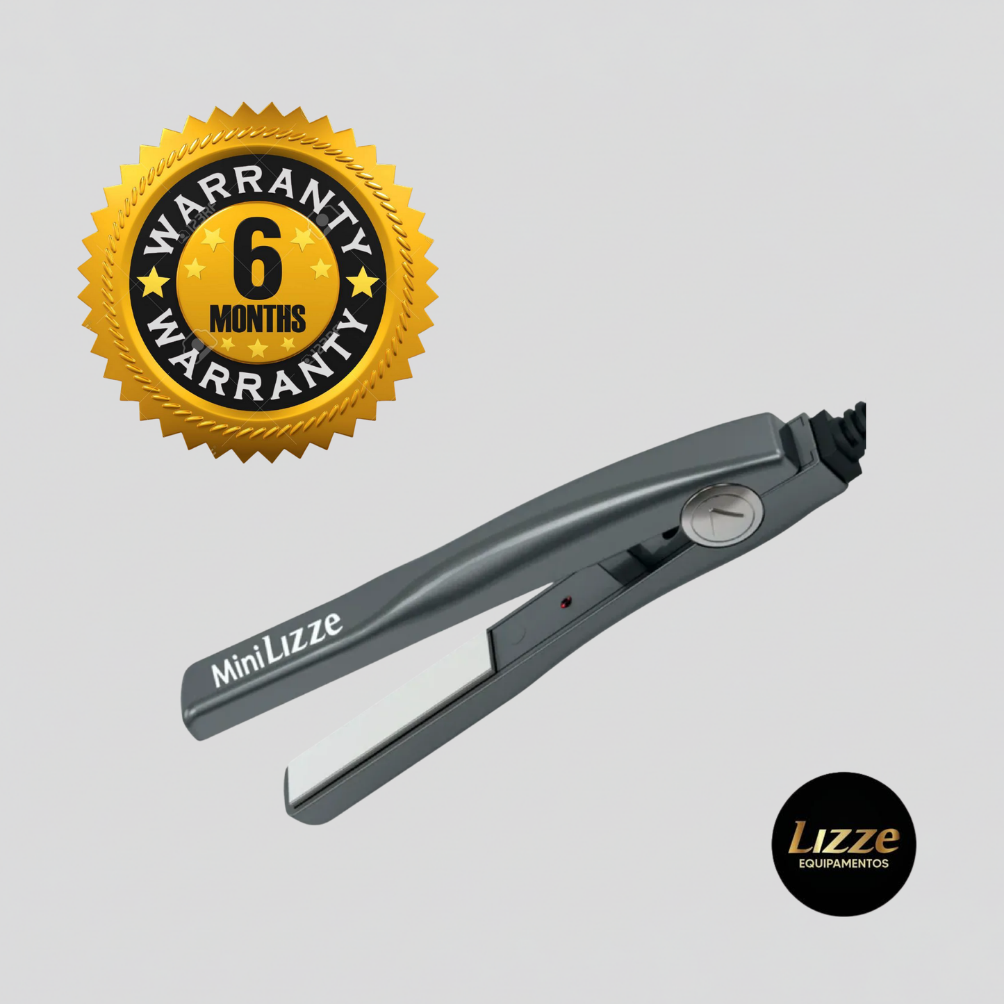 Plancha Mini Lizze 395°F - Plancha Profesional para Flequillos y Retoques